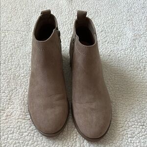 Time and Tru Tan Ankle Booties